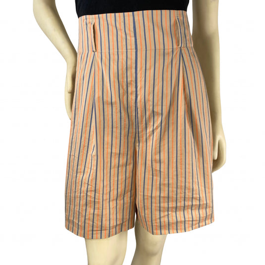 Striped Bermuda Shorts (M)