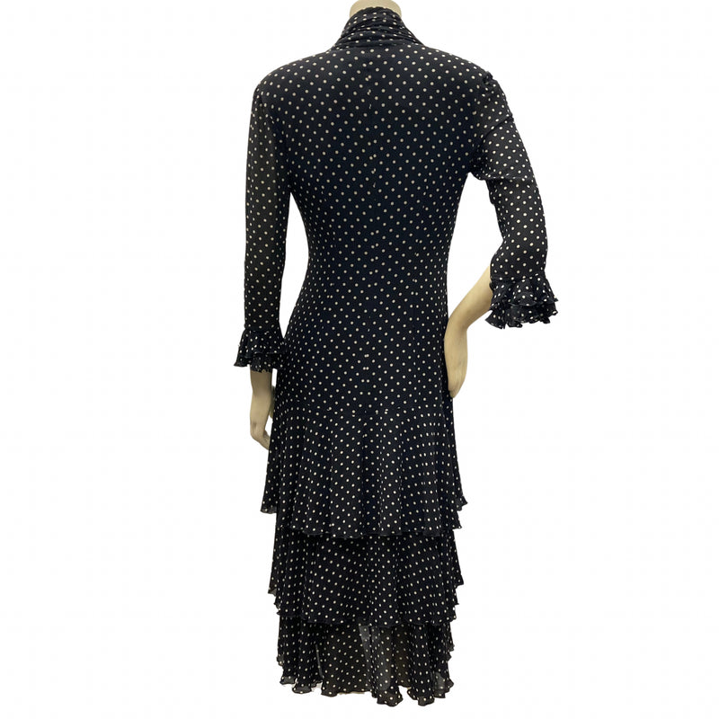 Load image into Gallery viewer, Polka Dot Midi Dress (XL)
