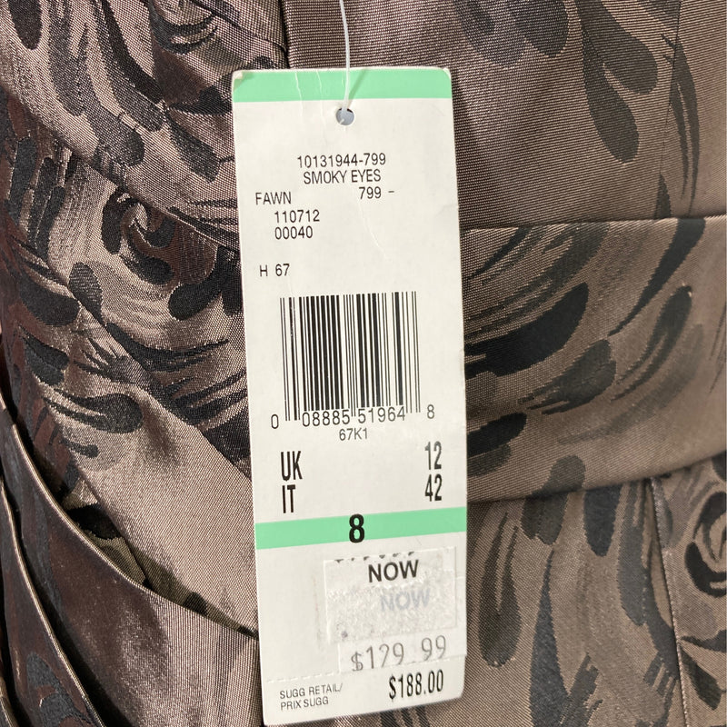 Load image into Gallery viewer, Anne Klein Taupe Cocktail Dress
