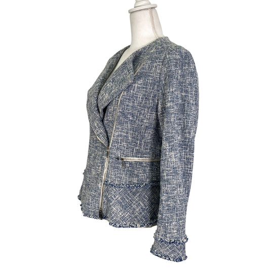 Blue Tweed Jacket (M)