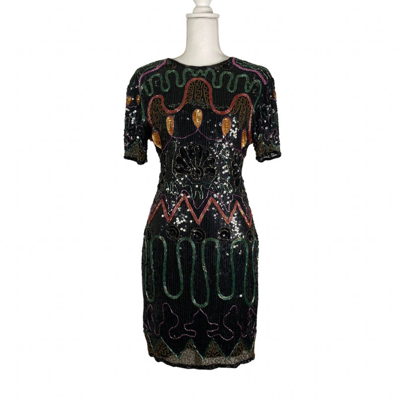 Load image into Gallery viewer, Sequin Party Dress (S)
