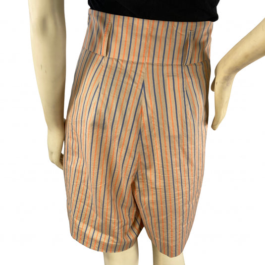 Striped Bermuda Shorts (M)