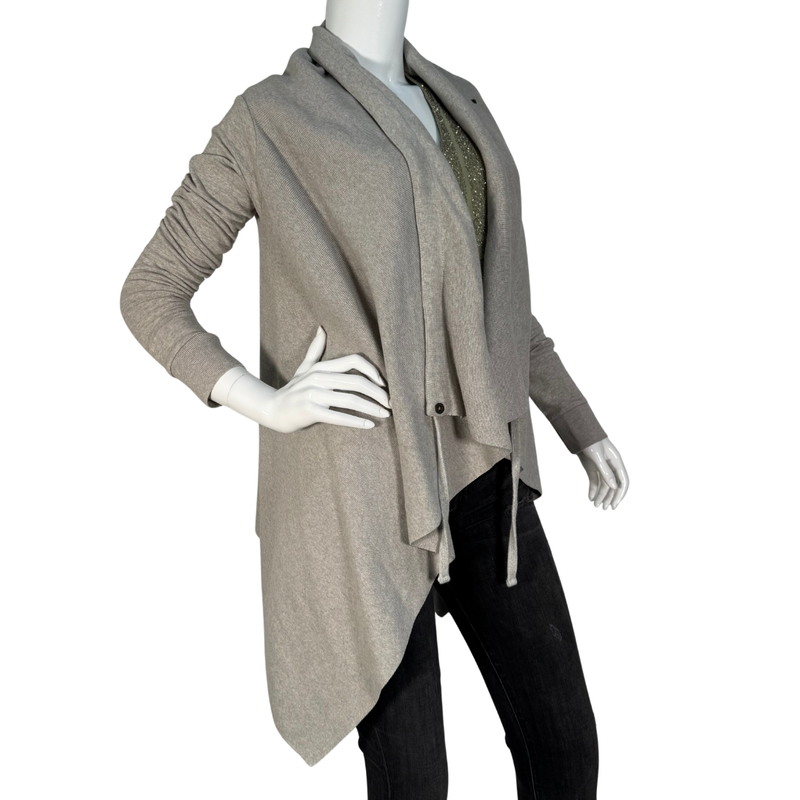 Load image into Gallery viewer, AllSaints Draped Gray Cardigan
