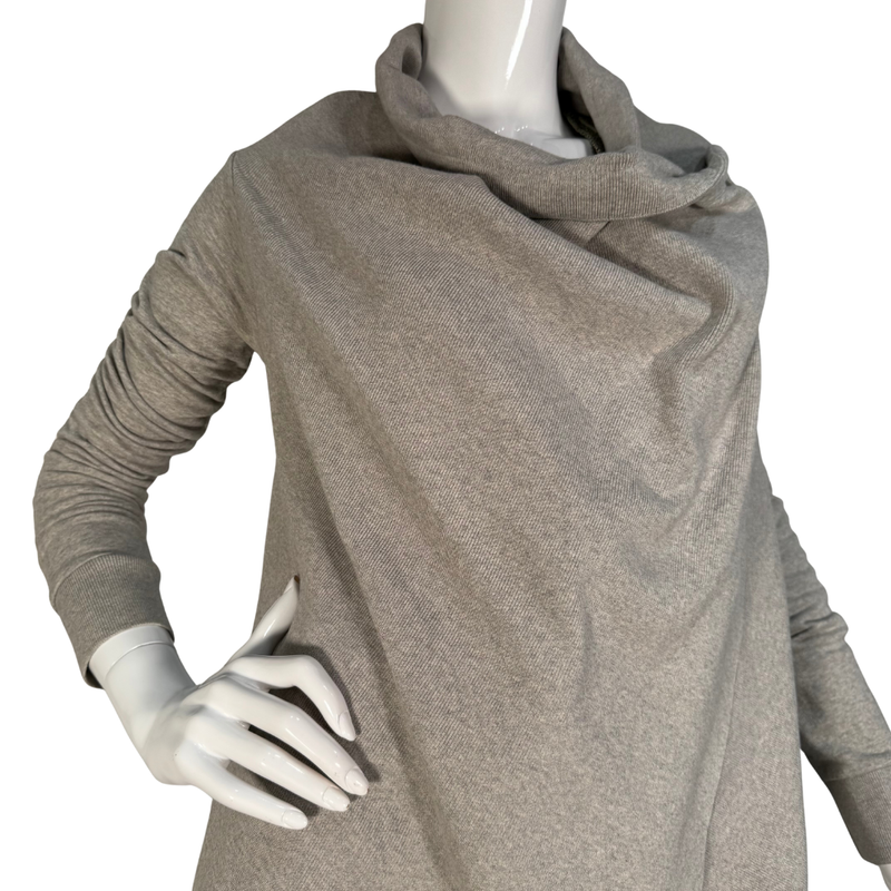 Load image into Gallery viewer, AllSaints Draped Gray Cardigan
