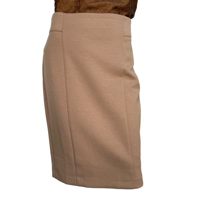 Load image into Gallery viewer, Ann Taylor Camel Brown Tailored Skirt Suit
