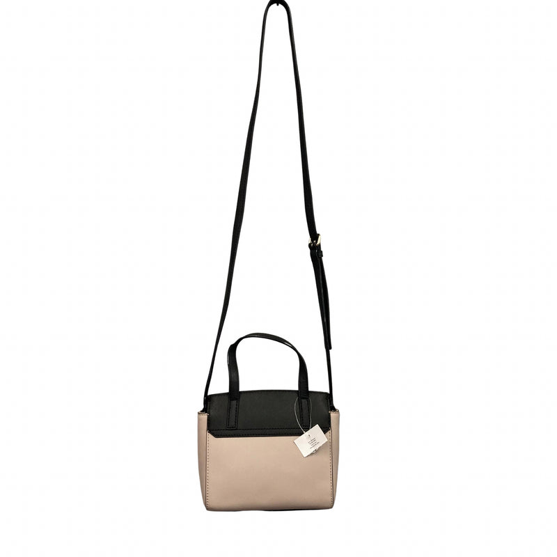 Load image into Gallery viewer, Kate Spade Pink and Black Crossbody Purse full back view
