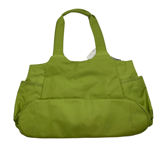 Badggallini Bright Green Water Resistant Shoulder bag is perfect for on-the-go convenience and functionality