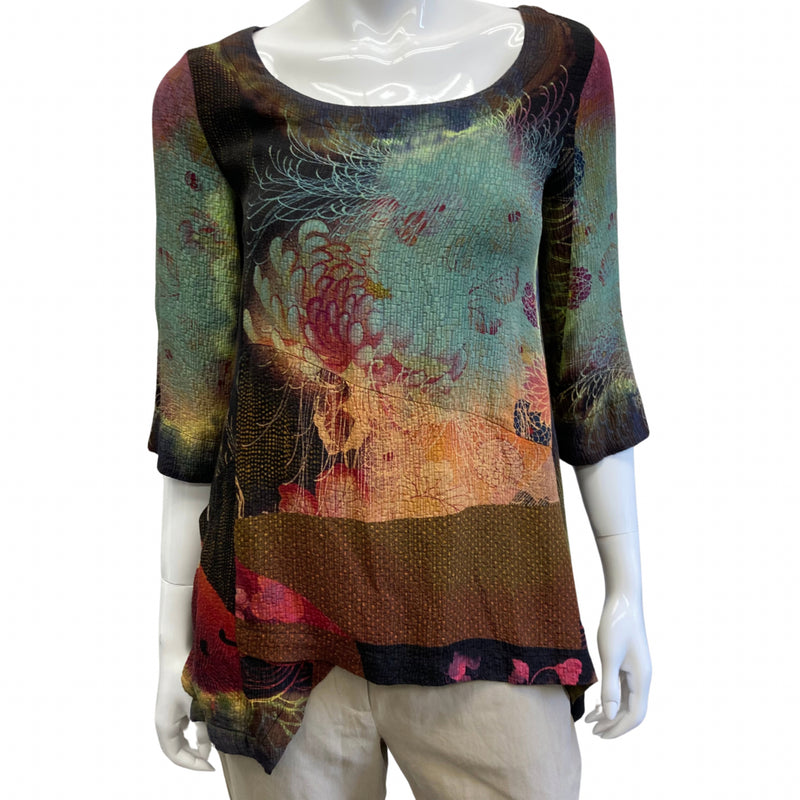 Load image into Gallery viewer, Citron Watercolor Blouse
