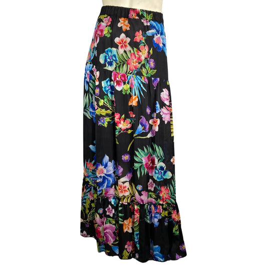 Floral Full-length Skirt (M)