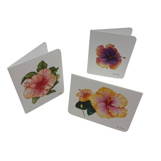 Carolina Chickadee Co. 3-Card Flower Set