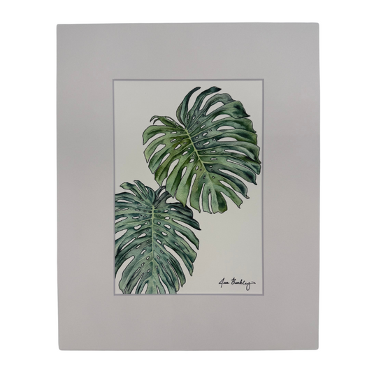 Carolina Chickadee Co. Large Leaf Print