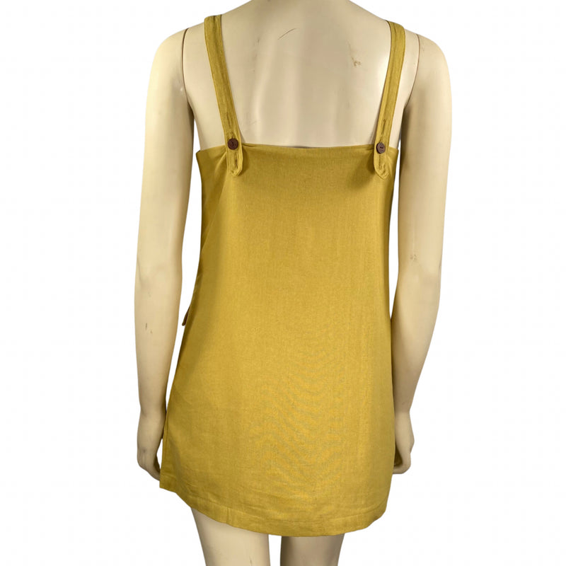 Load image into Gallery viewer, Button-Front Linen Sundress (XS)
