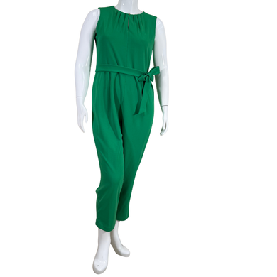 DKNY Vibrant Emerald Green Elegant Overall