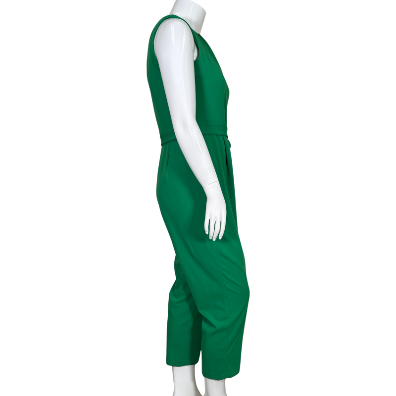 Load image into Gallery viewer, DKNY Vibrant Emerald Green Elegant Overall
