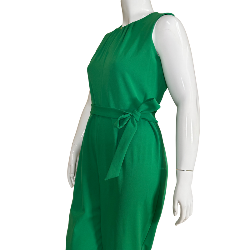 Load image into Gallery viewer, DKNY Vibrant Emerald Green Elegant Overall
