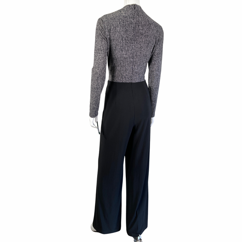 Load image into Gallery viewer, Back view of Ralph Lauren Stylish Black Jumpsuit by YWCA O&#39;ahu
