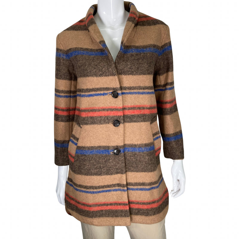 Load image into Gallery viewer, Banana Republic Striped Coat
