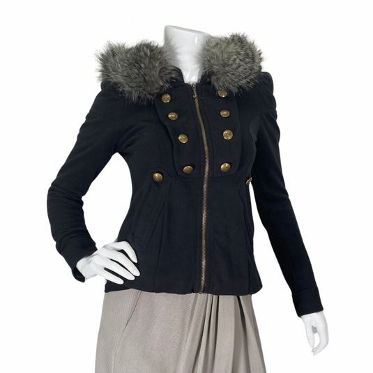 Juicy couture fur hoodie on sale