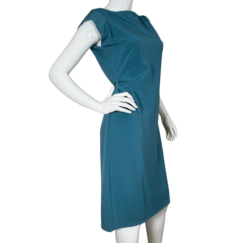 Load image into Gallery viewer, Elie Tahari Chic Dark Teal Dress
