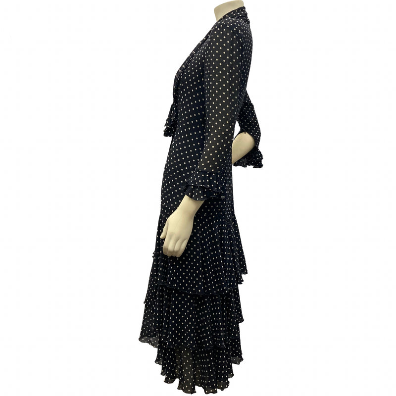 Load image into Gallery viewer, Polka Dot Midi Dress (XL)
