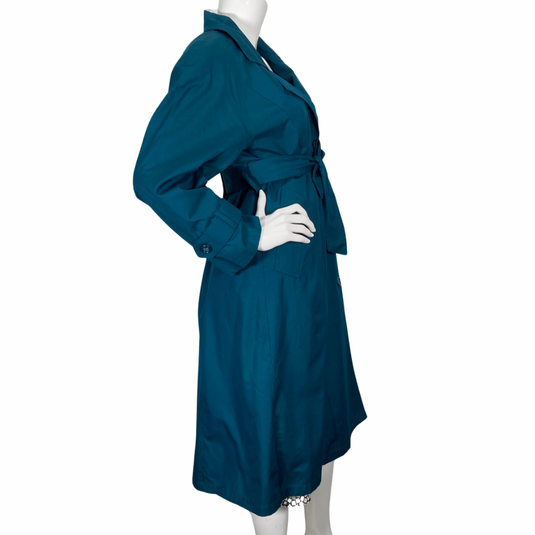 TOWE Teal Trench Coat by London Fog