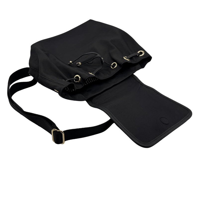 Load image into Gallery viewer, Kate Spade Black Nylon Mini Backpack
