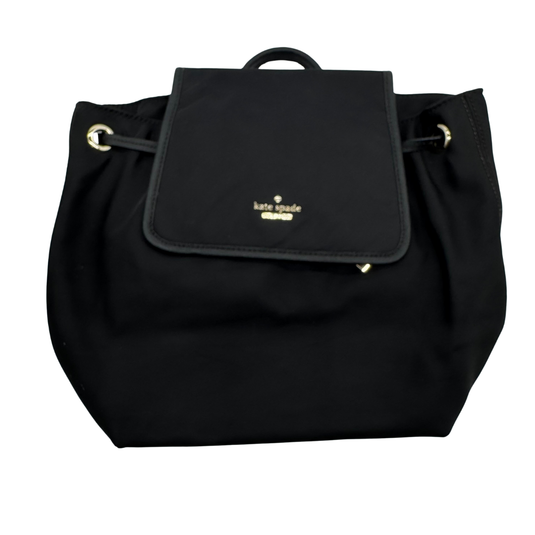Kate Spade Black Nylon Mini Backpack