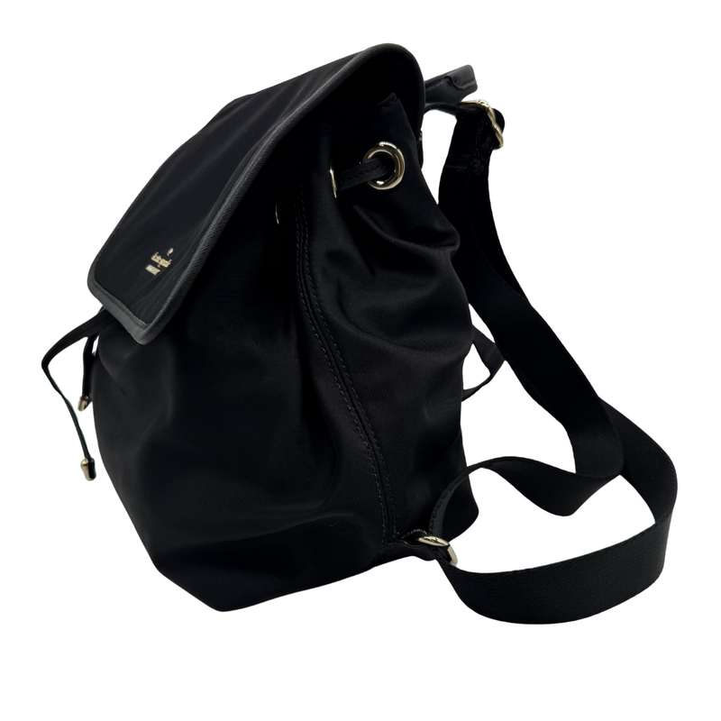 Load image into Gallery viewer, Kate Spade Black Nylon Mini Backpack
