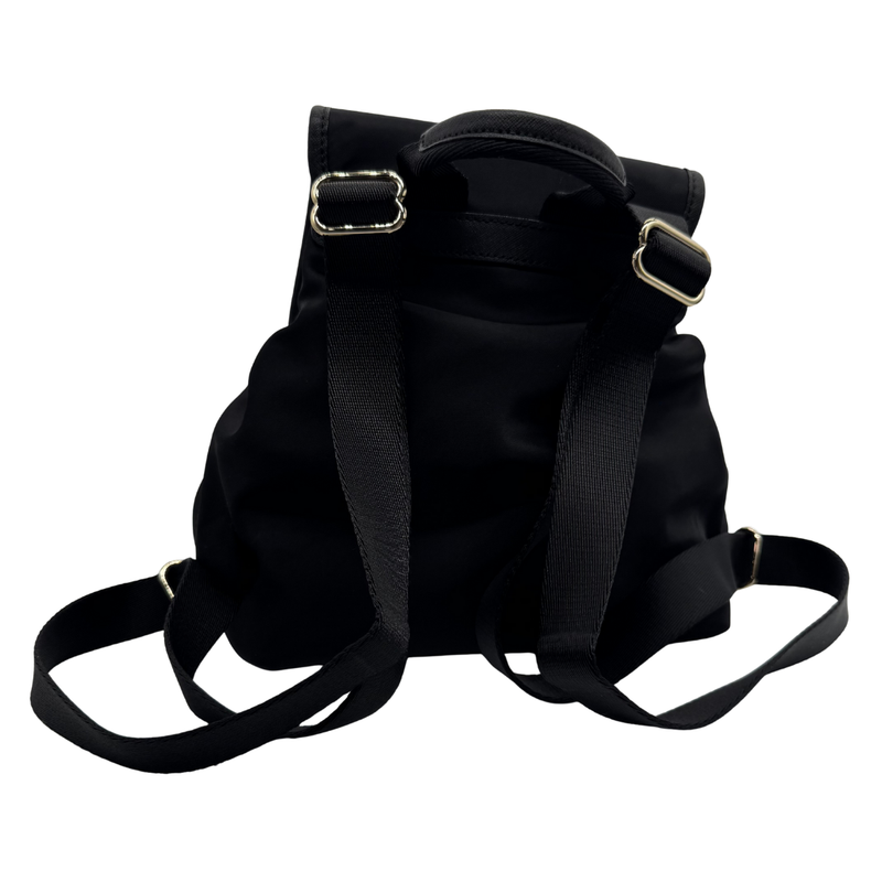 Load image into Gallery viewer, Kate Spade Black Nylon Mini Backpack
