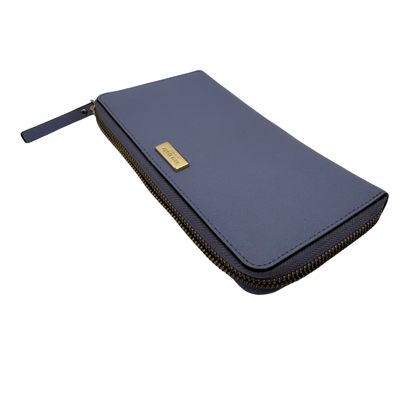 Load image into Gallery viewer, Kate Spade “Saffiano Chic” Zip-Around Wallet – Baby Blue
