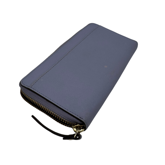 Kate Spade “Saffiano Chic” Zip-Around Wallet – Baby Blue