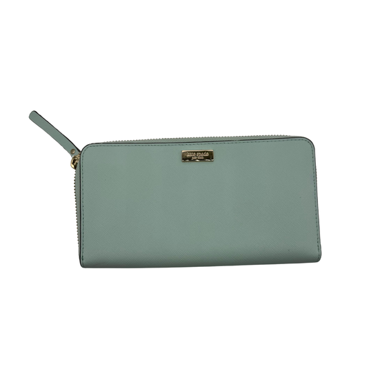 Kate Spade Saffiano Chic Zip-Around Wallet – Soft Mint