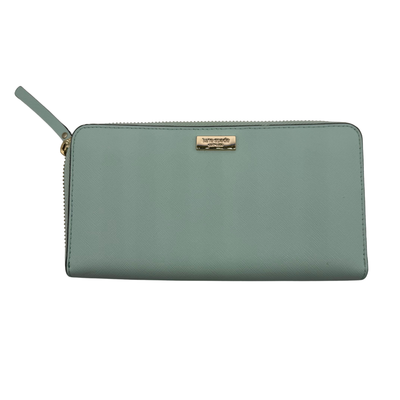Load image into Gallery viewer, Kate Spade Saffiano Chic Zip-Around Wallet – Soft Mint
