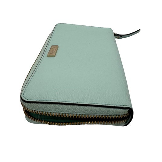 Kate Spade Saffiano Chic Zip-Around Wallet – Soft Mint