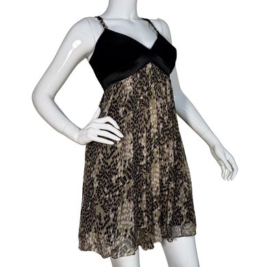Laundry By Shelli Segal Patterened Silk Dress