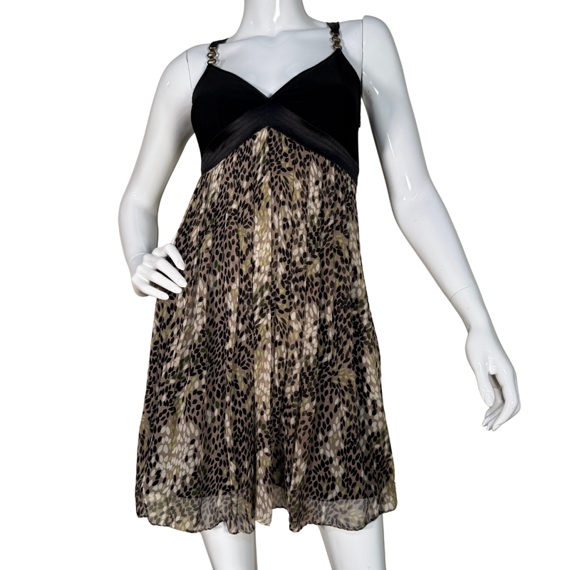 Load image into Gallery viewer, Laundry By Shelli Segal Patterened Silk Dress
