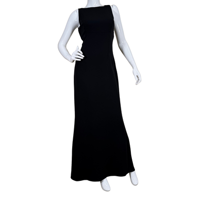 Lauren - Ralph Lauren Classic Black Sleeveless Evening Gown