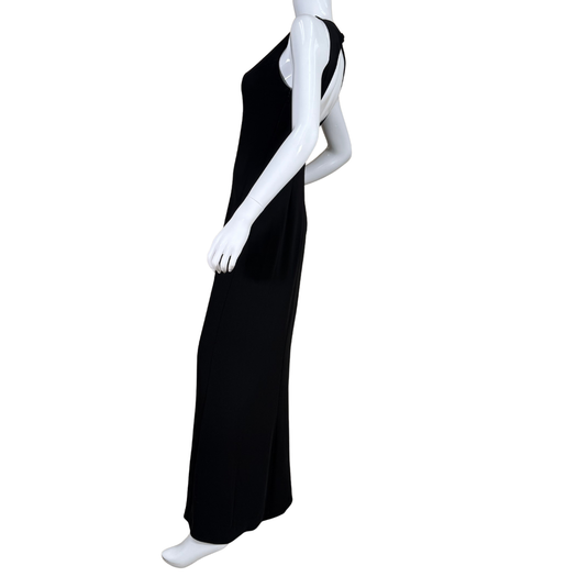Lauren - Ralph Lauren Classic Black Sleeveless Evening Gown
