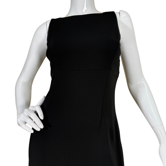 Lauren - Ralph Lauren Classic Black Sleeveless Evening Gown