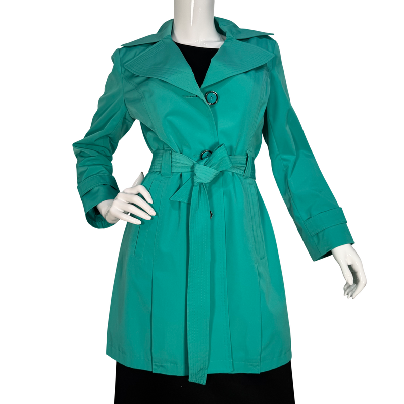 Load image into Gallery viewer, London Fog Teal Coat
