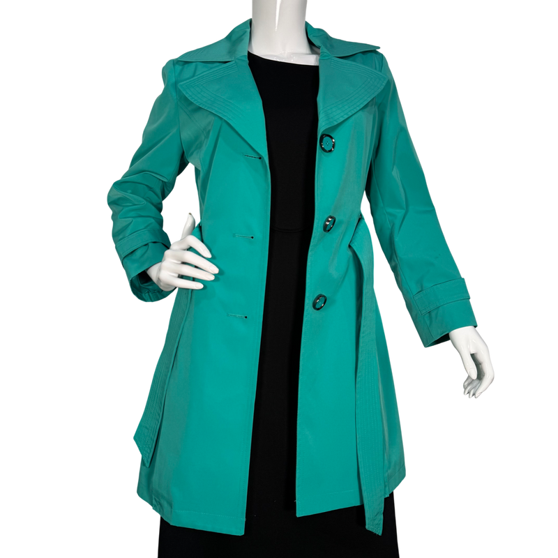 Load image into Gallery viewer, London Fog Teal Coat
