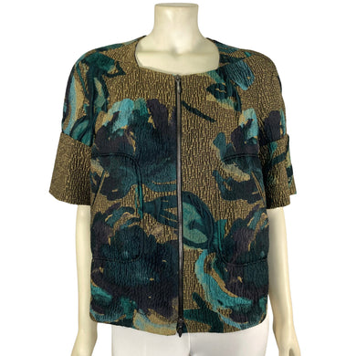 Marni Earth Tone Jacket on mannequin