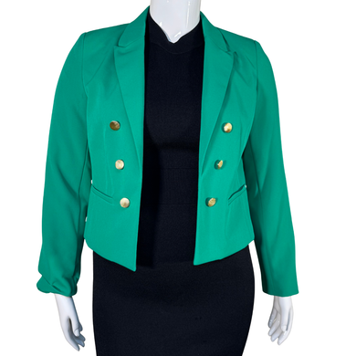 Nanette Lepore emerald Green Blazer