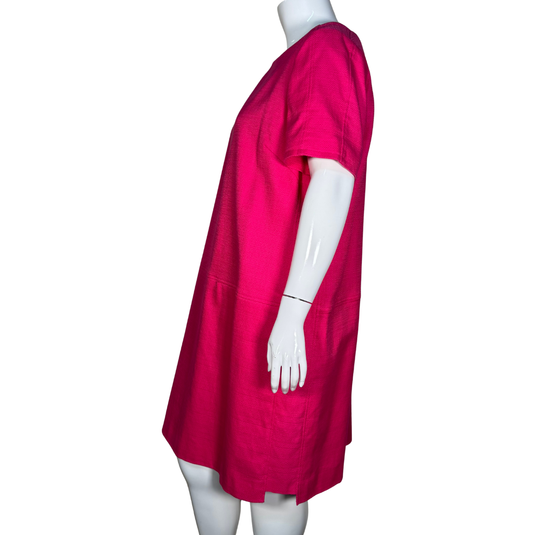 Tahari Vibrant Fuchsia Shift Dress