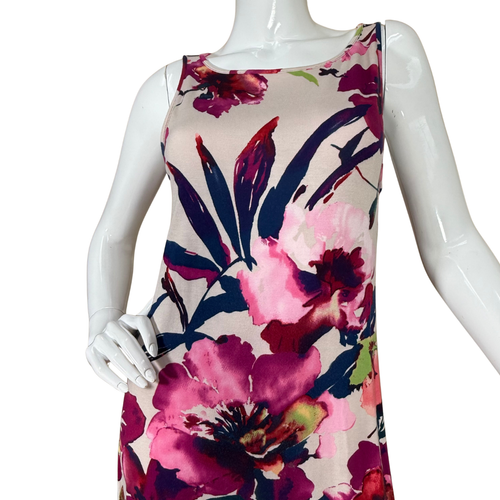 Tommy Bahama Casual Floral Dress in Fuchsia Color Tones