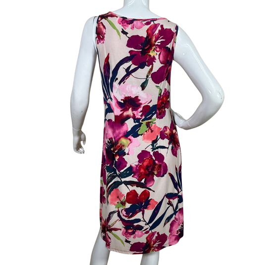 Tommy Bahama Casual Floral Dress in Fuchsia Color Tones