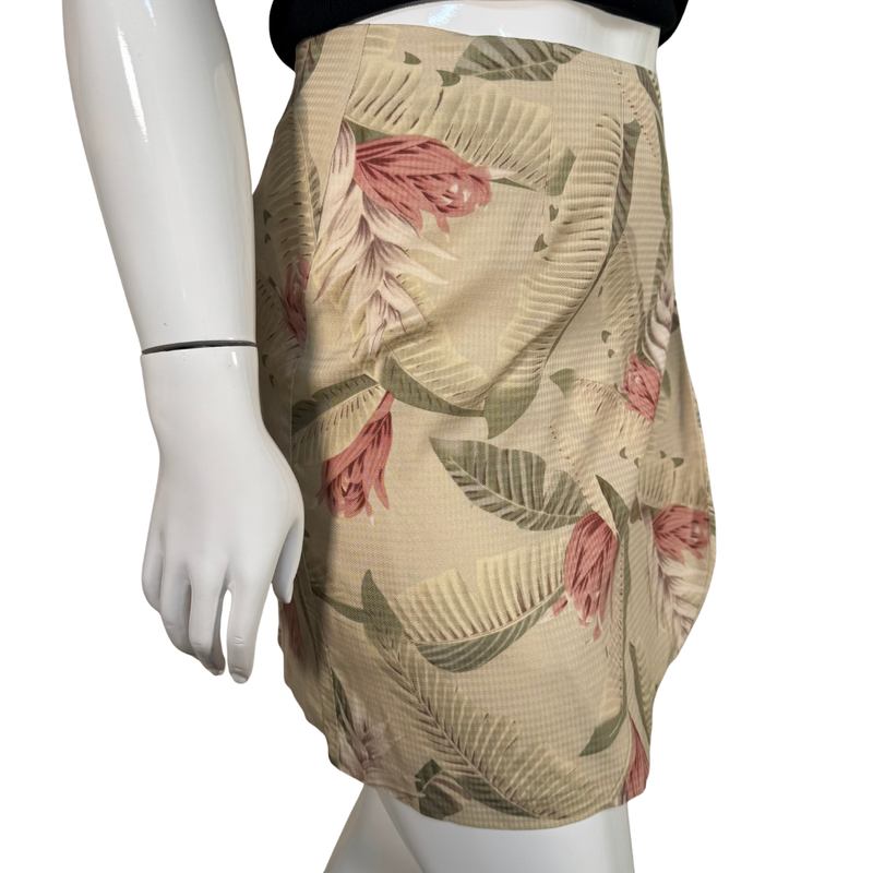 Load image into Gallery viewer, Tori Richard Tropical Floral Wrap Skirt – Effortless Island Chic
