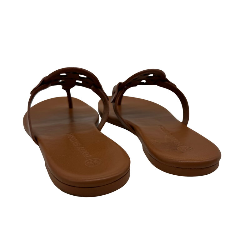 Load image into Gallery viewer, Tory Burch Classic Slide Leather Sandals
