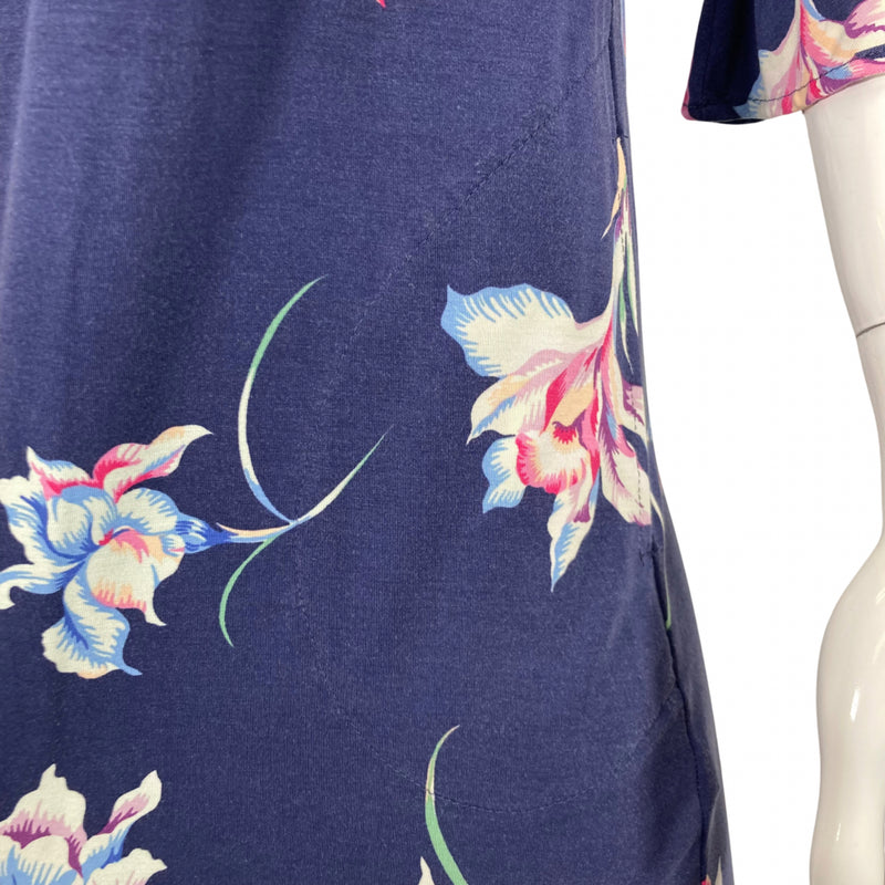 Load image into Gallery viewer, Tori Richards Floral Stretch Dress on mannequin detail view
