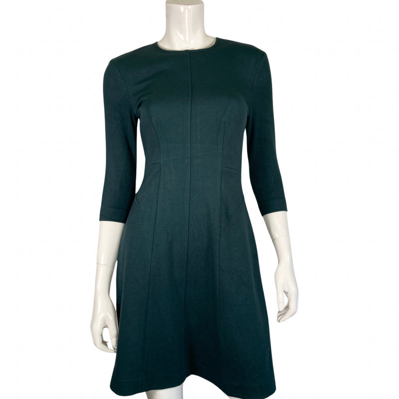 Load image into Gallery viewer, elegant and versatile stunning preloved MM Lafleur Opal Green Dress that redefines classic chic
